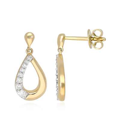PK (H) Diamant-Goldohrringe