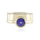 AAA-Tansanit-Goldring (de Melo)