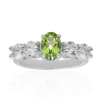Kiwi-Topas-Silberring