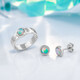 Welo-Opal-Silberset