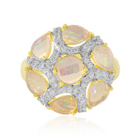 Welo-Opal-Silberring