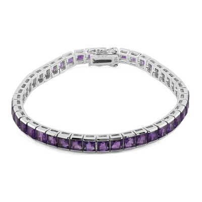Sambia-Amethyst-Silberarmband