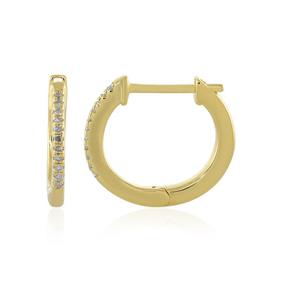 I4 (J) Diamant-Silberohrringe