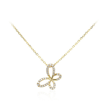 SI2 (H) Brillant-Goldhalskette (CIRARI)