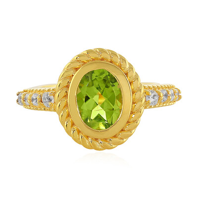 Peridot-Silberring