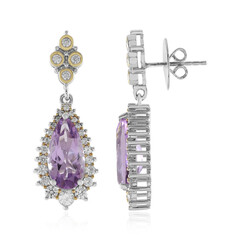 Lilien-Quarz-Silberohrringe (Dallas Prince Designs)