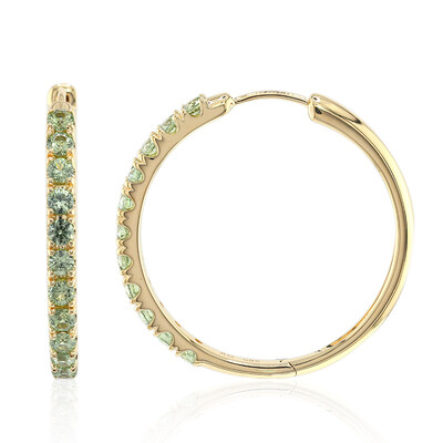 Madagaskar-Demantoid-Goldohrringe (John Ferry)