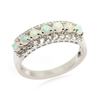 Welo-Opal-Silberring