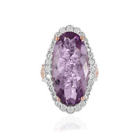 Lavendel-Amethyst-Silberring (Gems en Vogue)