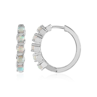 Welo-Opal-Silberohrringe
