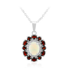 Welo-Opal-Silberhalskette