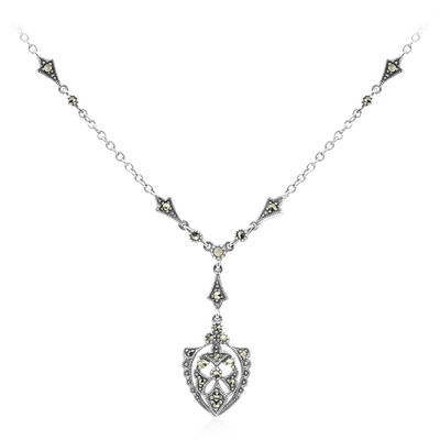 Markasit-Silbercollier