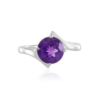 Sibirischer Amethyst-Silberring