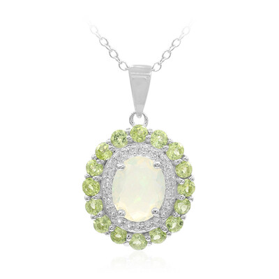 Welo-Opal-Silberhalskette