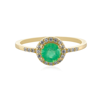 Russischer Smaragd-Goldring
