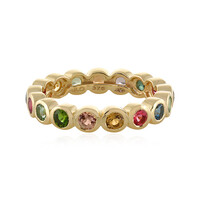 Turmalin-Goldring (Adela Gold)