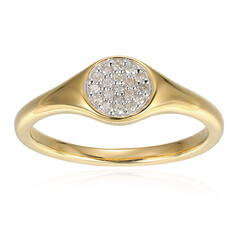 I3 (I) Diamant-Silberring