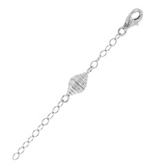 Silber-Magnetverschluss - 1,62 g - 6 cm
