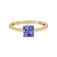 AAA-Tansanit-Goldring
