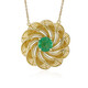 Sambia-Smaragd-Goldcollier (Ornaments by de Melo)