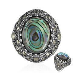 Abalone-Muschel-Silberring (Annette classic)