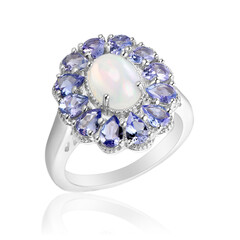 Welo-Opal-Silberring