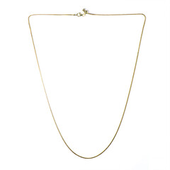 Silber-Schlangenkette - 61 cm - 5,05 g - vergoldet