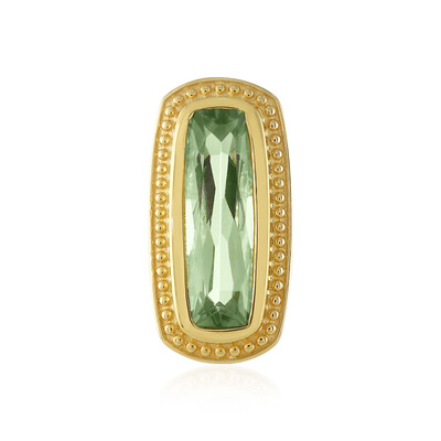 Grüner Amethyst-Silberanhänger (MONOSONO COLLECTION)