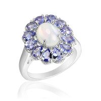 Welo-Opal-Silberring