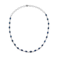 Ceylon-Saphir-Goldcollier (CIRARI)