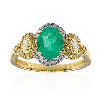 AAA-Sambia-Smaragd-Goldring (CIRARI)