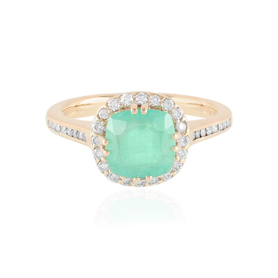 Russischer Smaragd-Goldring (AMAYANI)