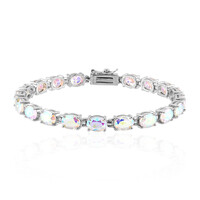 Mondlicht-Quarz-Silberarmband