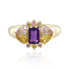 Sibirischer Amethyst-Goldring (Adela Gold)