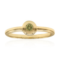 Gelber VS1 Brillant-Goldring