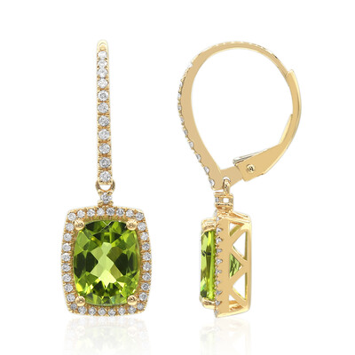 Dashihe-Peridot-Goldohrringe (CIRARI)