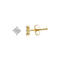 I3 (J) Diamant-Silberohrringe