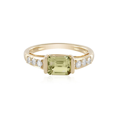 Brasilianischer Turmalin-Goldring (AMAYANI)