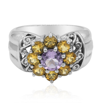 Amethyst-Silberring