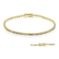 SI2 Fancy-Diamant-Goldarmband (CIRARI)