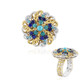 Edelstein-Silberring (Gems en Vogue)
