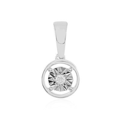 Lupenreiner (F) Brillant-Goldanhänger (LUCENT DIAMONDS)