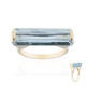 AAA-Brasilianischer Aquamarin-Goldring (de Melo)