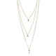 VVS2 Schokoladen-Brillant-Goldcollier