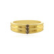 I4 Champagner-Brillant-Silberring