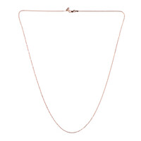 Silber-Rolokette - 2,26 g - 61 cm - rosévergoldet