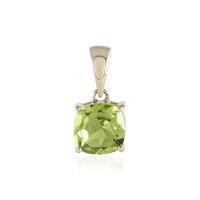 Peridot-Goldanhänger