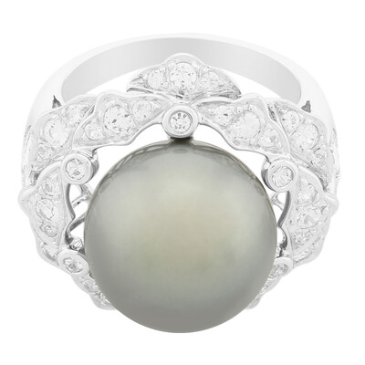 Tahitiperlen-Goldring (TPC)