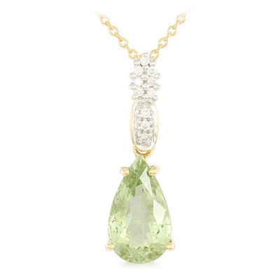 Paraiba-Turmalin-Goldhalskette (AMAYANI)