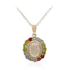 Welo-Opal-Silberhalskette
